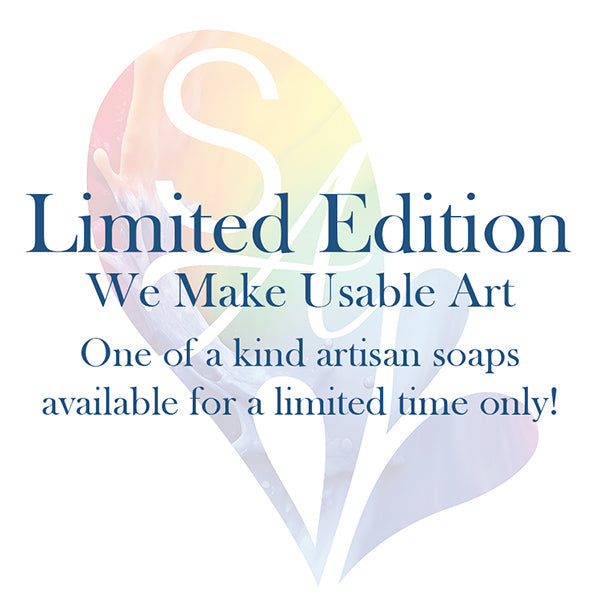 Limited Edition Soap Art!  Check out these artistic Soap Designs.