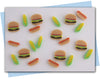 Hotdog, hamburger, corn on the cob extruder disc soap embeds