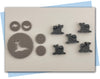 baby seal extruder disc set