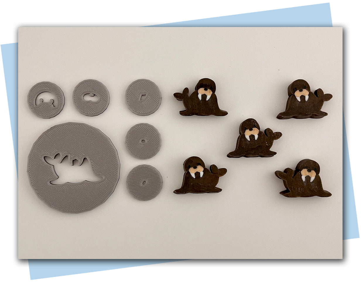 baby walrus extruder disc set