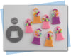bubblegum machine extruder disc set