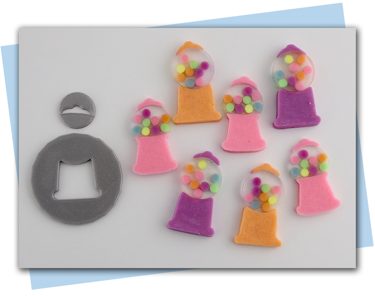 bubblegum machine extruder disc set