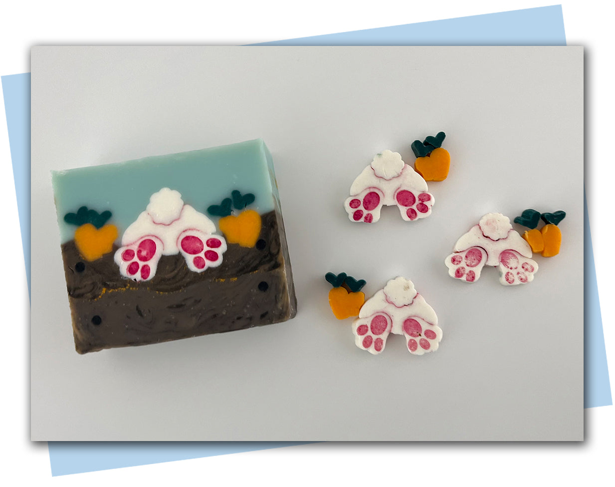 bunny butt and carrots extruder disc set