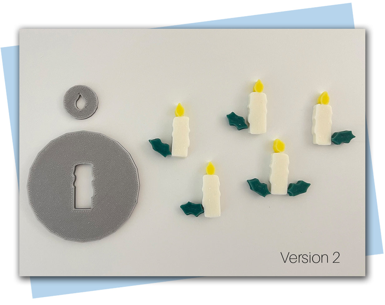 Large Candle Extruder Disc Set Version 2 squat
