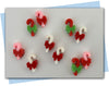candy cane with bow extruder disc