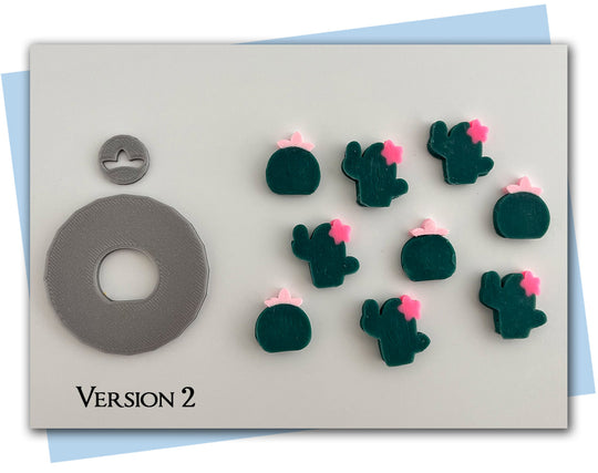 cactus extruder disc set  version 2 squat cactus