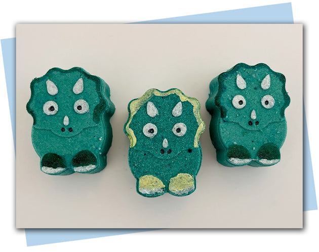 dinosaur bath bombs