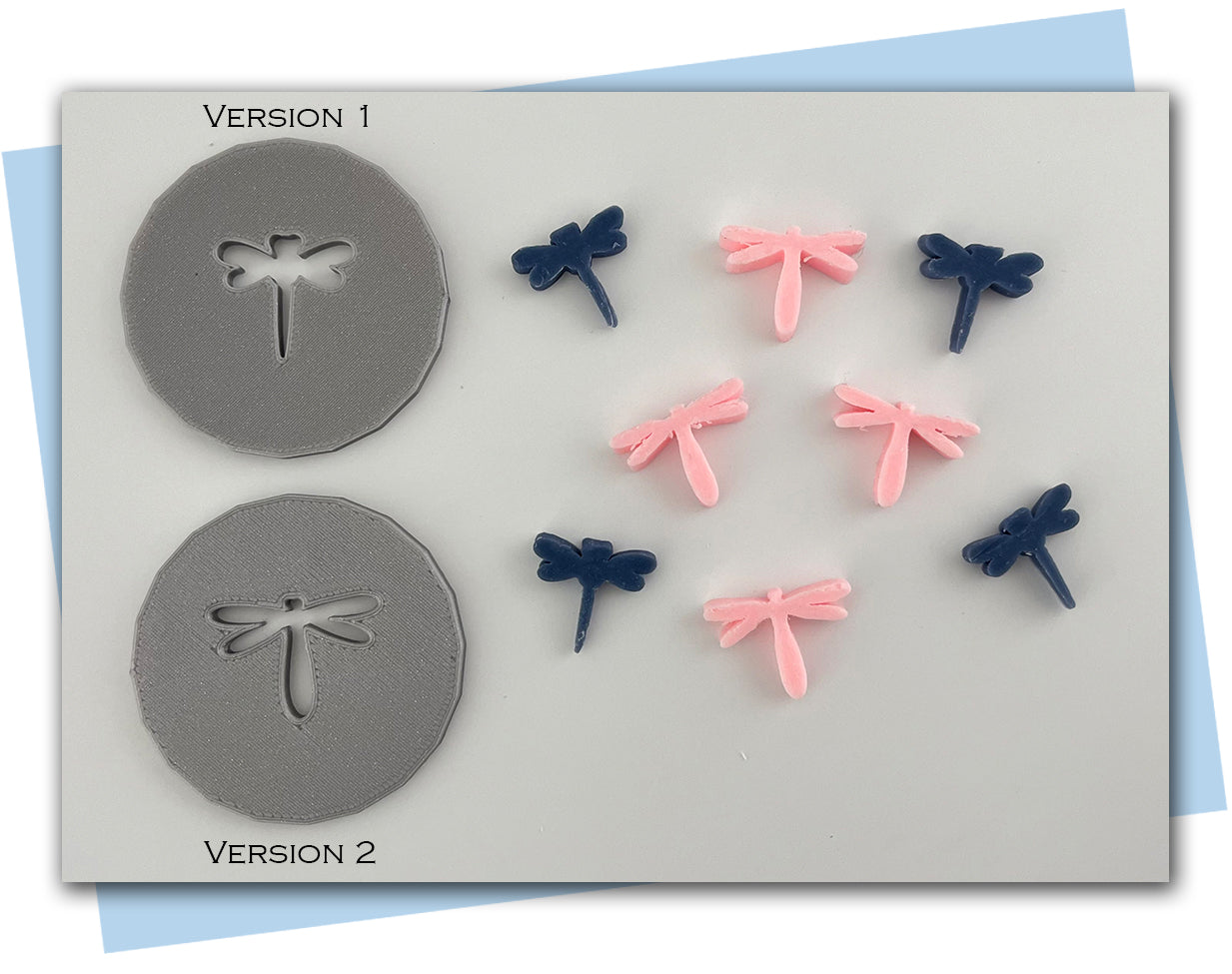 Dragonfly extruder discs Version 1 and 2