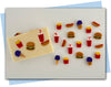fast food extruder discs including soft drink, fries, and ice cream