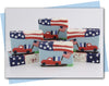 example of firecracker extruder disc embeds used in soap