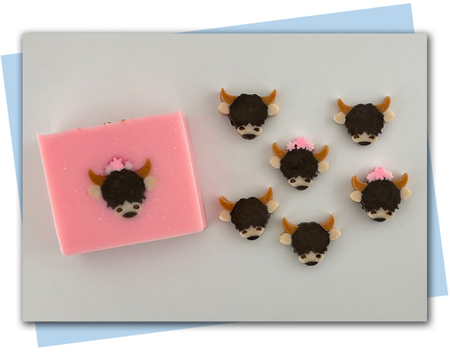 highland cow extruder disc set