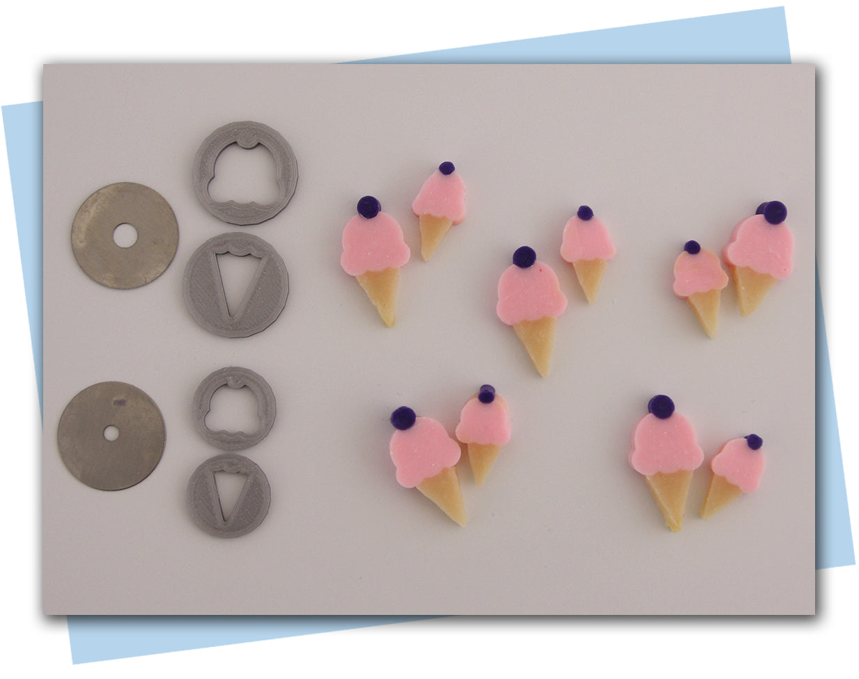 ice cream extruder disc set