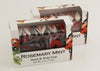 Bars of soap in custom packaging with ladybug embed and swirl design