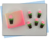 Flower, stem, and pot extruder disc set