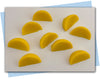 lemon slices soap embellishment pieces
