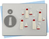 Lighthouse, sailboat, and seagull extruder discs