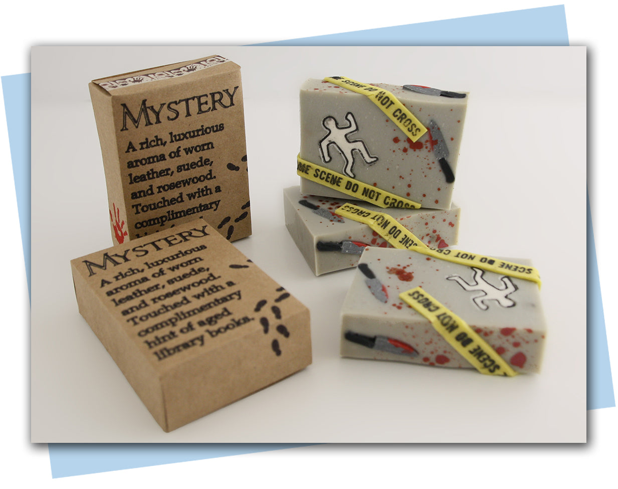 mystery bar design a crime scene