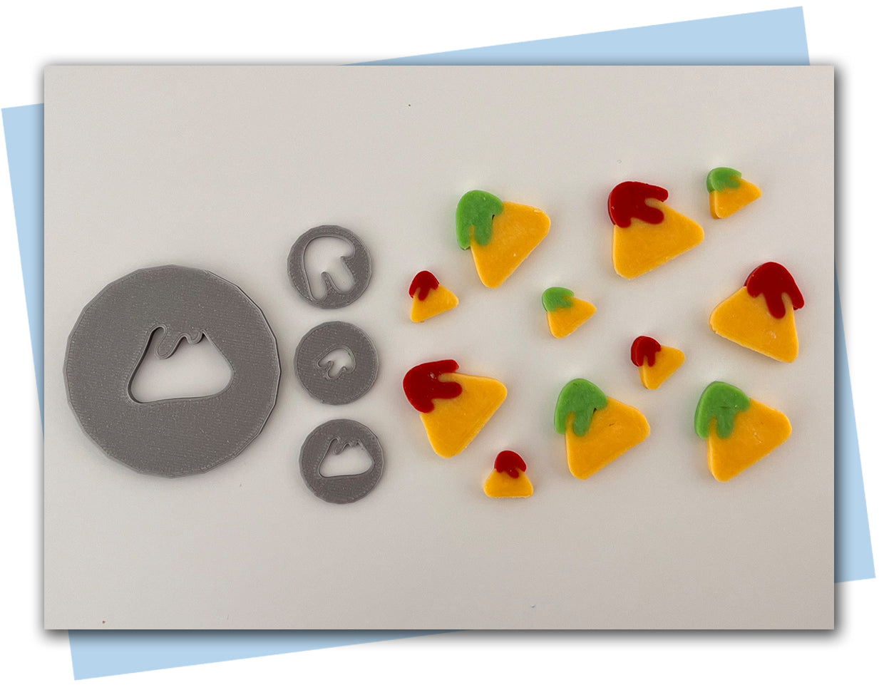Nacho extruder disc in large and small version 
