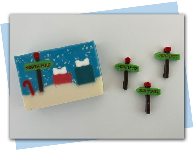 North Pole Sign Extruder Disc