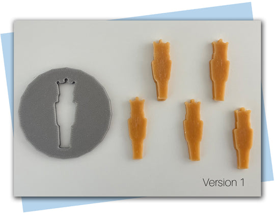 Nutcracker extruder disc set version 1