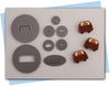 truck with pumpkin in back extruder disc set