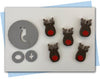 REindeer Face Extruder Disc