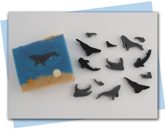stingray, shark, and whale extruder discs