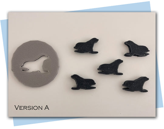 Sea lion extruder disc - sea lion sitting version a