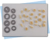 different shape seashell extruder discs