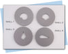 different shape seashell extruder discs