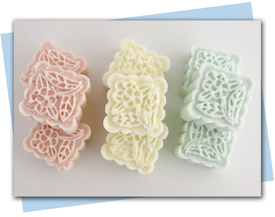 square shaped shower steamers