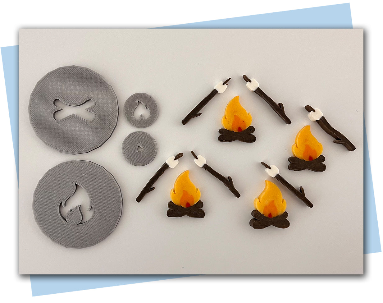 Campfire extruder disc set