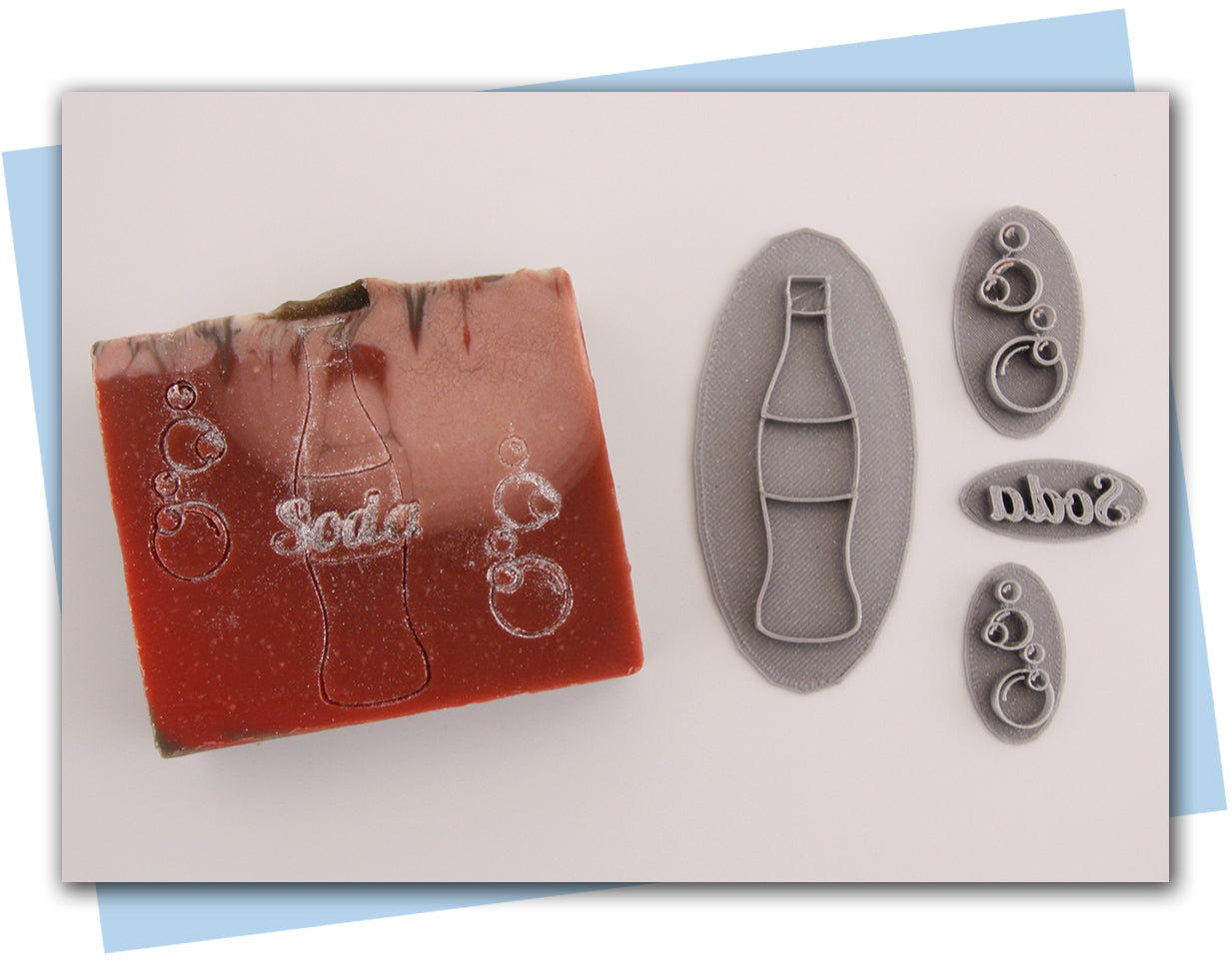 soap stamp and bubble stamp set