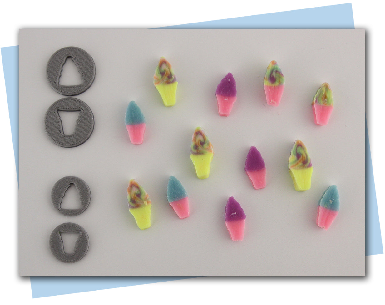 soft serve ice cream extruder disc sset