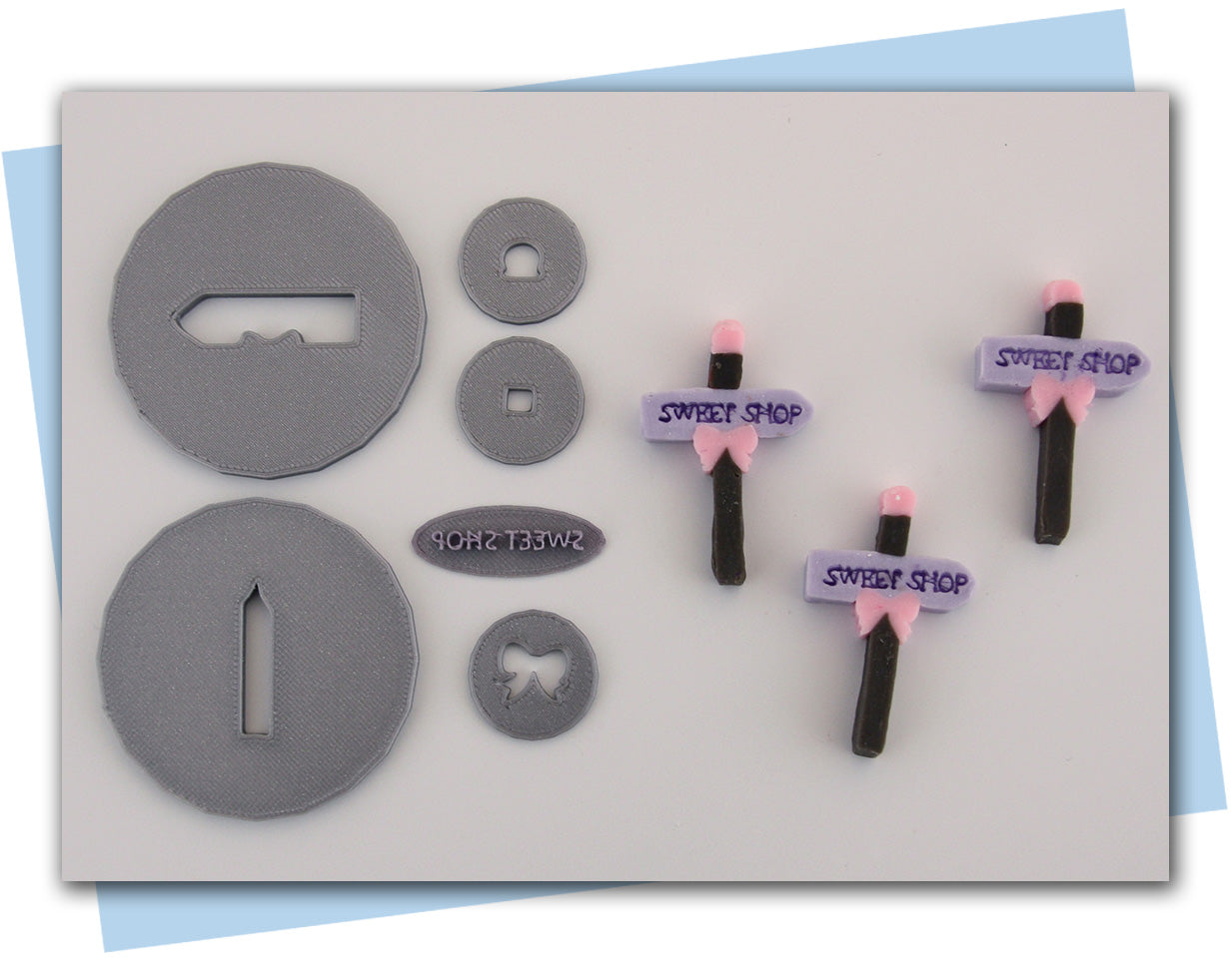 Sweet Shop Sign Extruder Disc