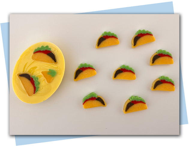Taco extruder disc set containing 6 discs