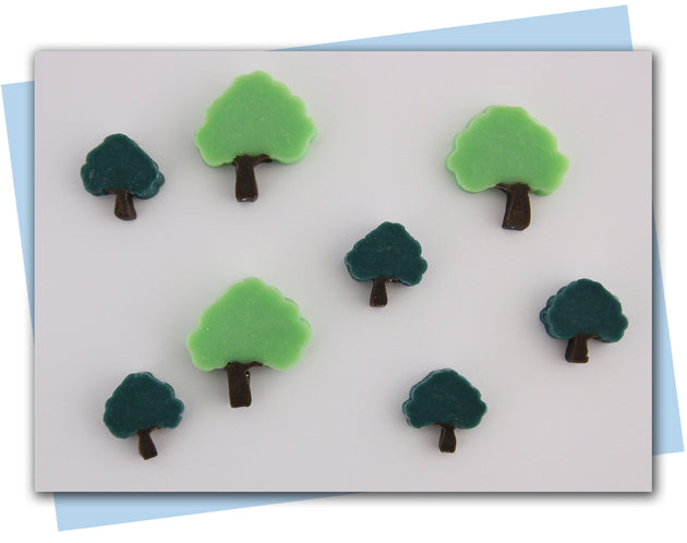three extruder discs soap embeds