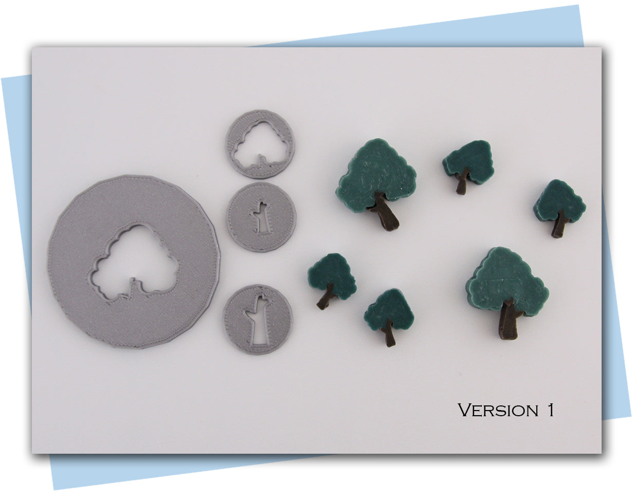 three extruder discs soap embeds