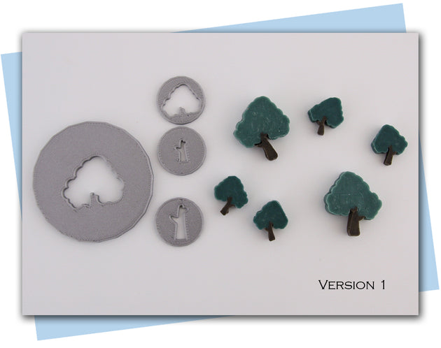 three extruder discs soap embeds