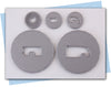 truck extruder disc embeds