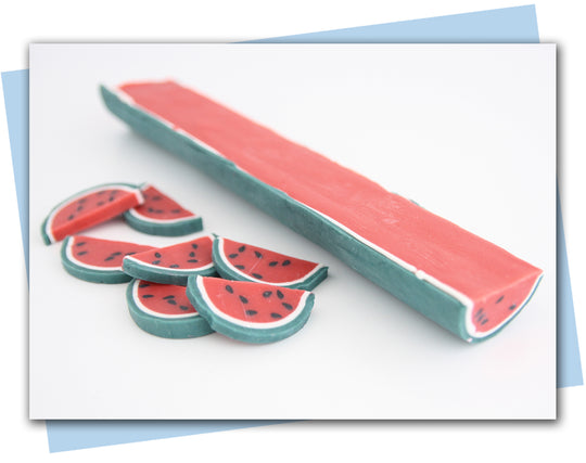 watermelon soap cane