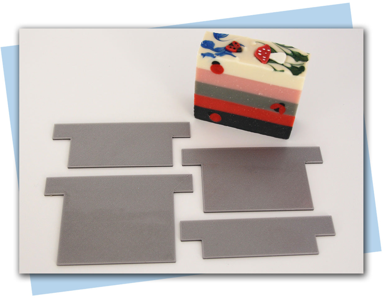 five layer soap scraper