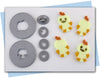 chick extruder disc set