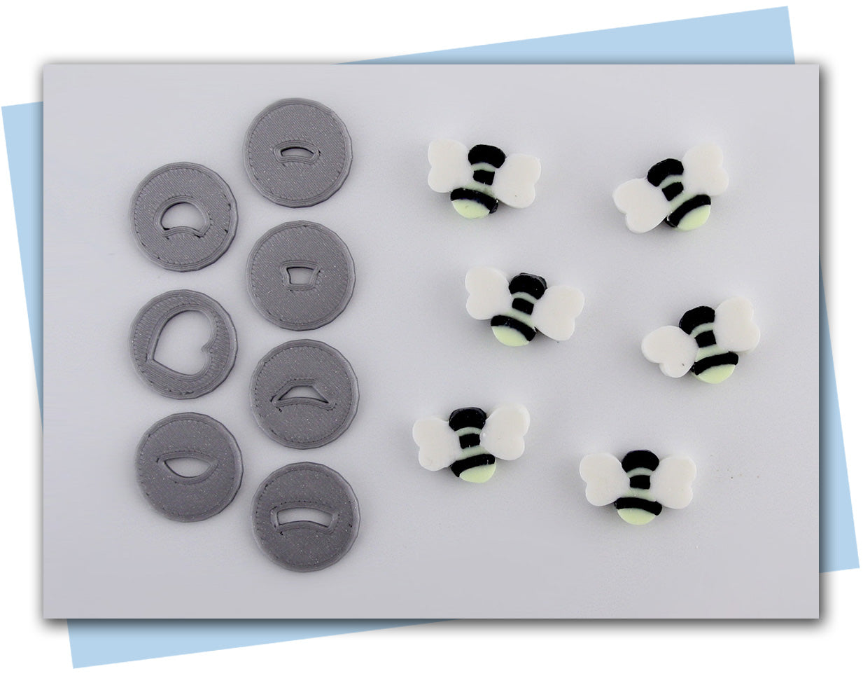 bee extruder discs pieces