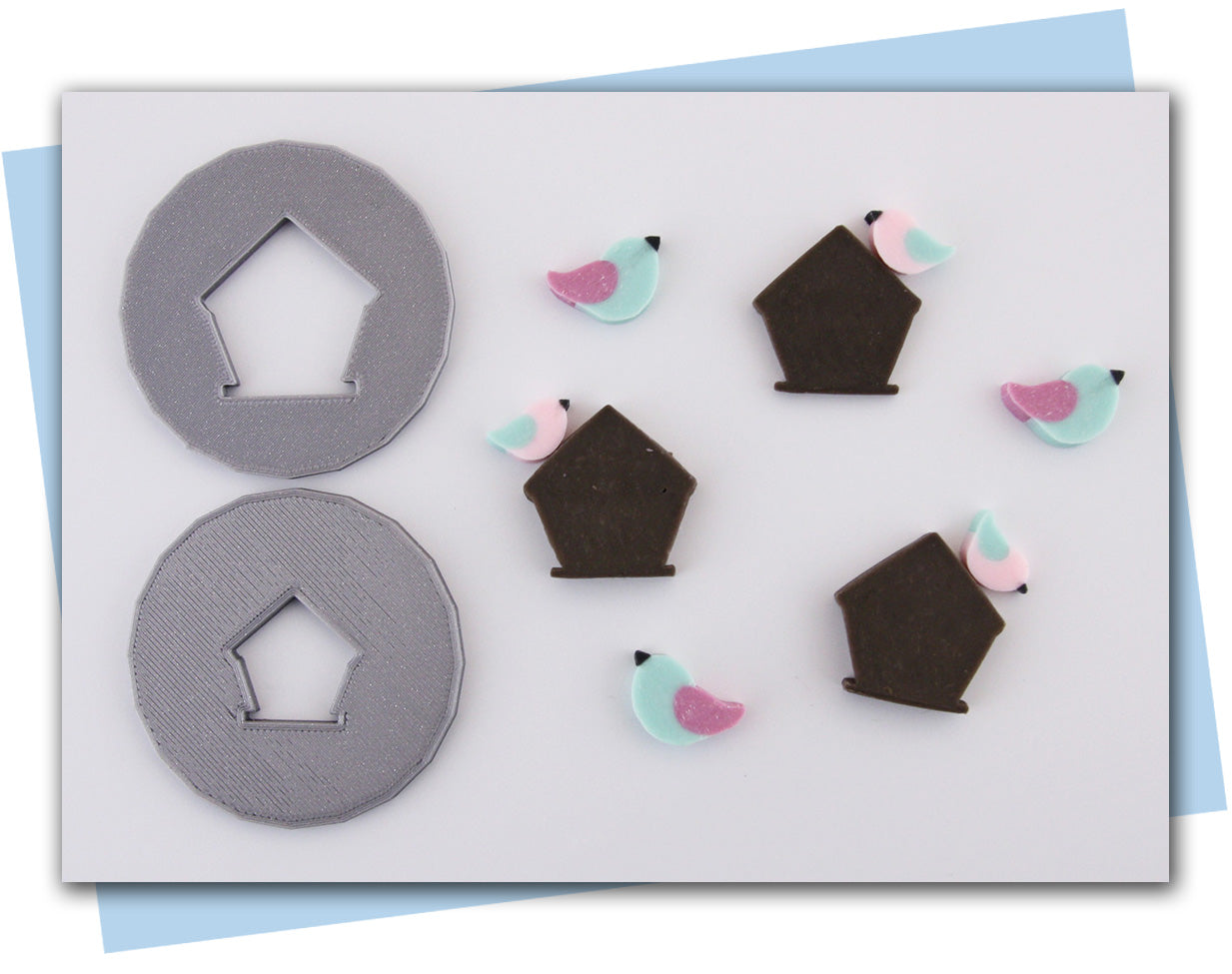 birdhouse extruder discs set