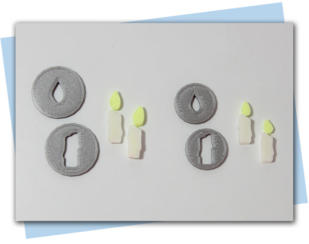 candle extruder discs