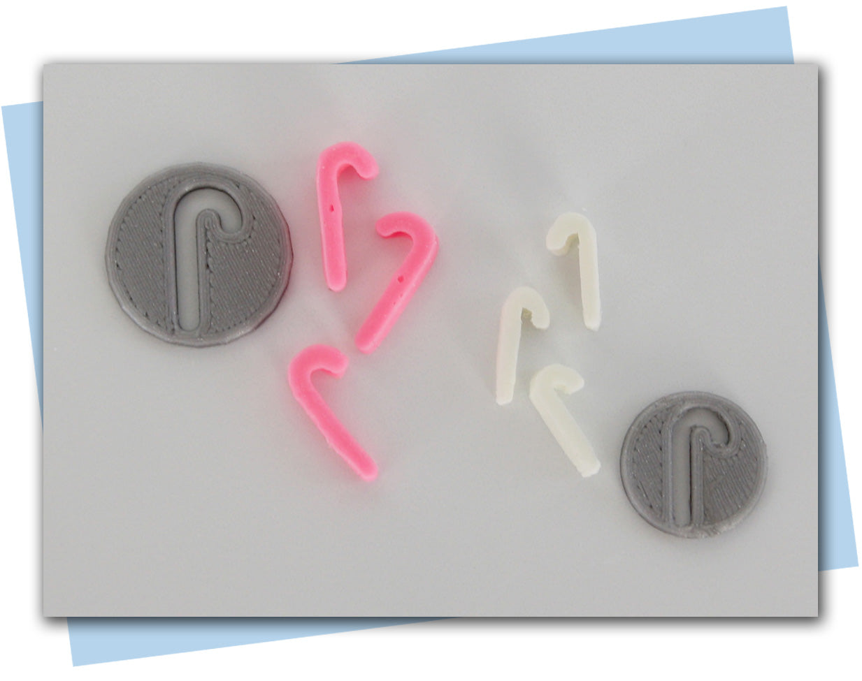 candy cane extruder discs