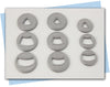 candy corn extruder discs