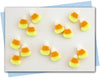 candy corn soap pieces