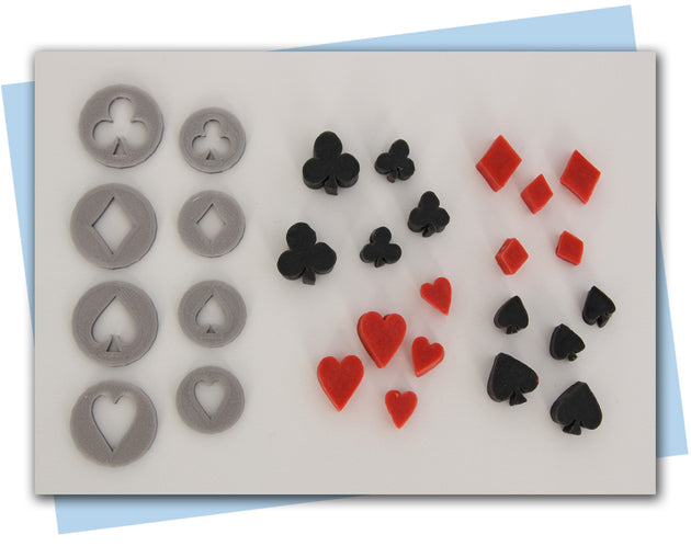 card suits extruder discs